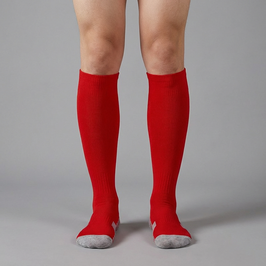 Compressiekousen - Verlicht Blaren, Blessures & Enkelproblemen - Rood