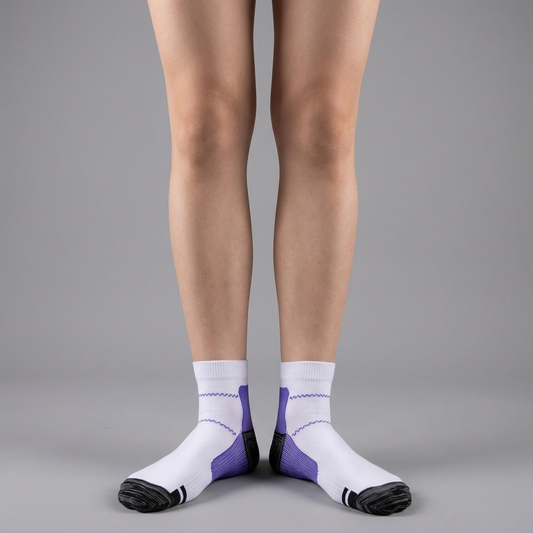 Compressiesokken - Verlicht Hallux Valgus & Artrose - Paars