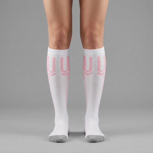 Compressiekousen - Investering Voor Je Opgezwollen Enkels - Wit