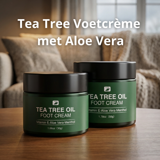 tea tree voetcrème met aloe vera, voetcrème tegen droge voeten, voetcrème voor ruwe hielen, voetcrème voor eelt, voetcrème voor hielkloven, intensief hydraterende voetcrème, verzorgende voetcrème, voetcrème met menthol, verkoelende voetcrème, voetcrème voor vermoeide voeten, voetcrème voor zachte voeten, voetverzorging crème, voeten crème voor thuisgebruik, voetcrème voor winterdroogte, voetcrème voor schrale voeten, tea tree olie voetcrème, aloe vera voetcrème, voetcrème met vitamine E, voetcrème voor glad