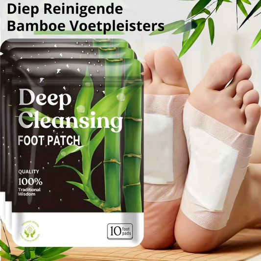 diep reinigende bamboe voetpleisters, bamboe voetpleisters 10 stuks, detox voetpleisters, voetpleisters voor reinigen, reinigende voetpleisters, bamboe detox pleisters, voetpleisters voor onzuiverheden, voetpleisters voor frisse voeten, voetpleisters voor voetverzorging, voetpleisters voor ontspanning, voetpleisters voor vermoeide voeten, voetpleisters voor zware benen, voetpleisters voor herstel na lange dag, nacht voetpleisters, voetpleisters voor slapen, bamboe voetpads, voetpads detox, voetpleisters met