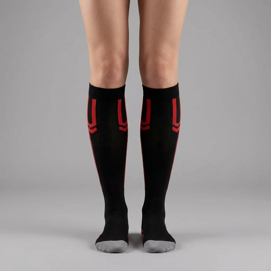 Compressiekousen - Investering Voor Je Opgezwollen Enkels - Zwart