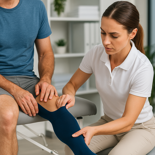 Aanbevolen door fysiotherapeuten: de rol van compressiekousen bij herstel