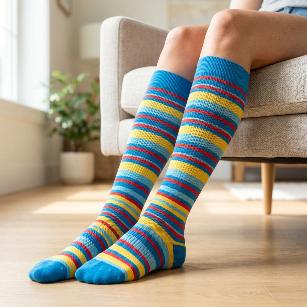 Steunkousen tegen restless legs syndrome-5