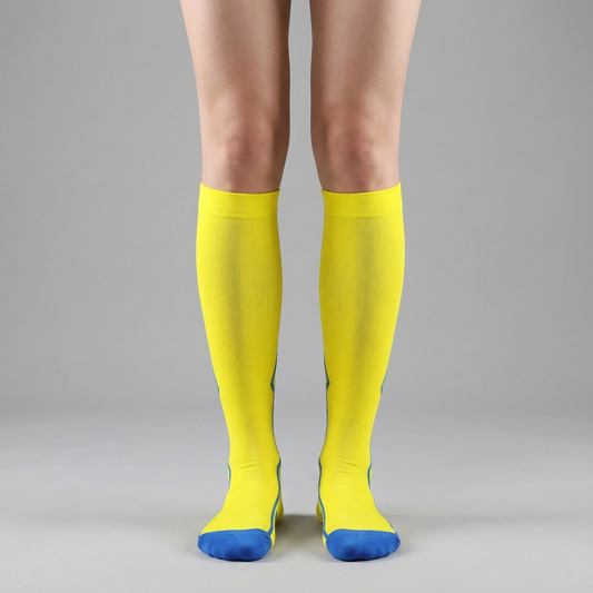 Compressiekousen - Investering Voor Je Opgezwollen Enkels - Geel