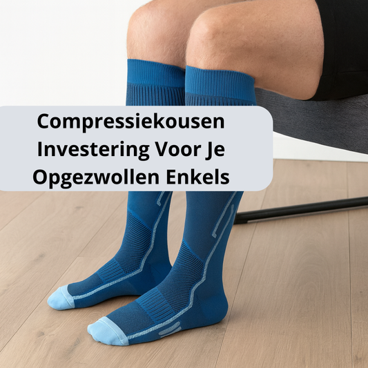 Compressiekousen - Investering Voor Je Opgezwollen Enkels - Geel