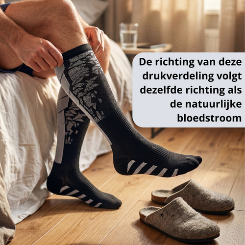 compressiekousen, compressiesokken, compressiekousen tegen spataderen, compressiekousen RLS, rusteloze benen compressiekousen, compressiekousen tegen vermoeide benen, steunkousen, steunkousen tegen spataderen, compressiekousen dames heren, compressiekousen bloedcirculatie, compressiesokken lange reis