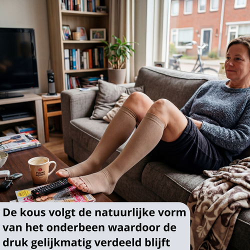 compressiekousen, steunkousen, compressiesokken, medische compressiekousen, open teen compressiekousen, steunkousen dames, compressiekousen tegen vermoeide benen, bloedcirculatie kousen, therapeutische steunkousen, compressiesokken dames
