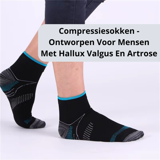 Compressiesokken - Ontworpen Voor Mensen Met Hallux Valgus En Artrose