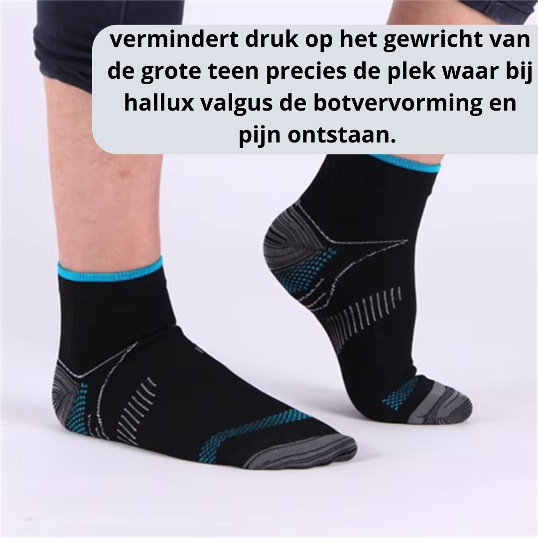 Compressiesokken - Ontworpen Voor Mensen Met Hallux Valgus En Artrose