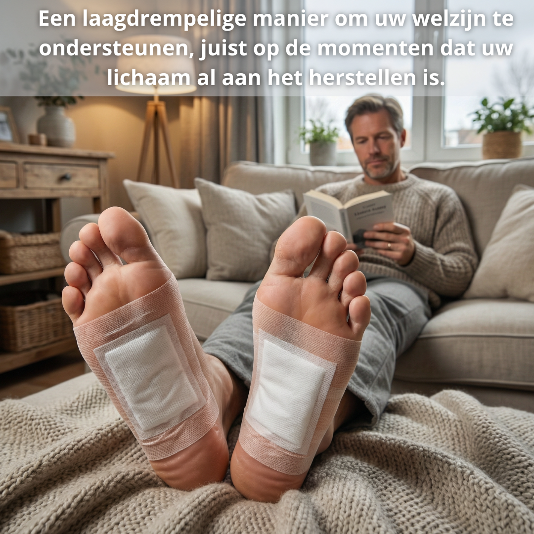 diep reinigende bamboe voetpleisters, bamboe voetpleisters 10 stuks, detox voetpleisters, voetpleisters voor reinigen, reinigende voetpleisters, bamboe detox pleisters, voetpleisters voor onzuiverheden, voetpleisters voor frisse voeten, voetpleisters voor voetverzorging, voetpleisters voor ontspanning, voetpleisters voor vermoeide voeten, voetpleisters voor zware benen, voetpleisters voor herstel na lange dag, nacht voetpleisters, voetpleisters voor slapen, bamboe voetpads, voetpads detox, voetpleisters met