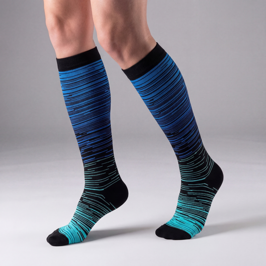 steunkousen, compressiekousen, slechte doorbloeding benen, betere bloedsomloop benen, compressiesokken, medische steunkousen, compressiekousen heren, compressiekousen dames, vermoeide benen, gezwollen benen, compressiekousen dagelijks gebruik, bloedcirculatie verbeteren