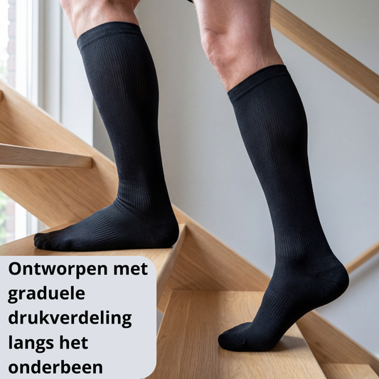 support stockings, compression stockings, poor blood circulation in legs, improved blood flow in legs, compression socks, medical support stockings, men's compression stockings, women's compression stockings, tired legs, swollen legs, compression stockings for daily use, improve blood circulation