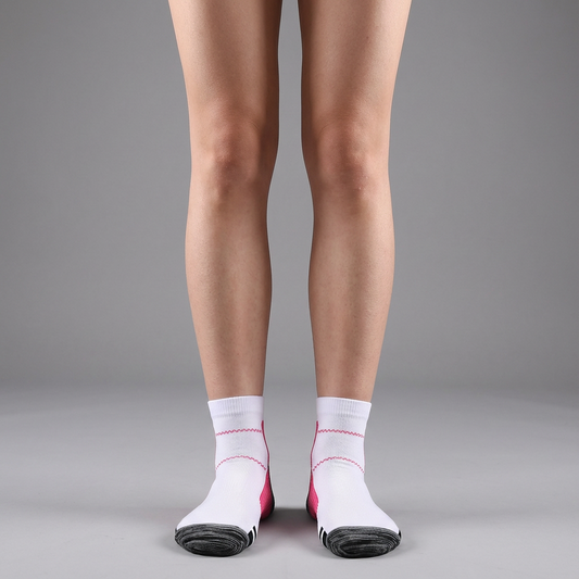 Compressiesokken - Verlicht Hallux Valgus & Artrose - Roze